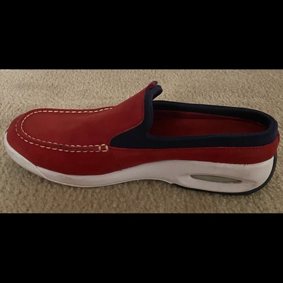 Cole Haan red, white and blue slides - Picture 6 of 10